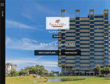 Tablet Screenshot of pegasusvillas.com